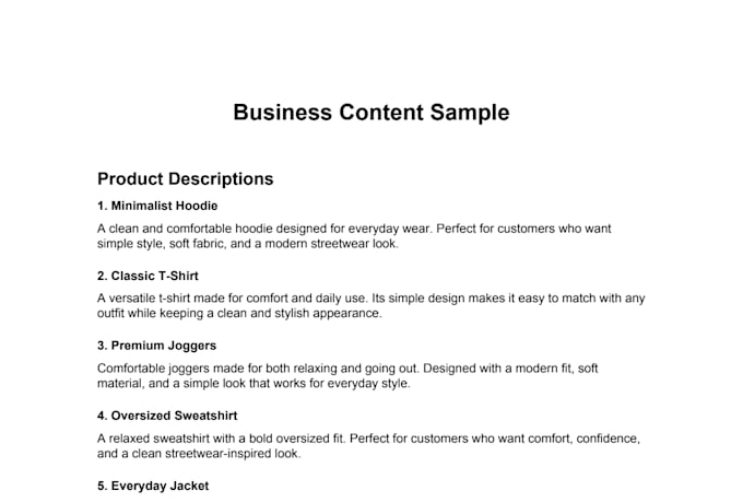 write product descriptions, ads, and slogans for your brand